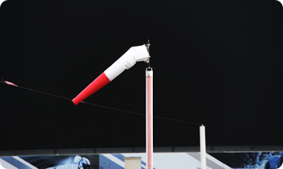 A photo of the centre pole